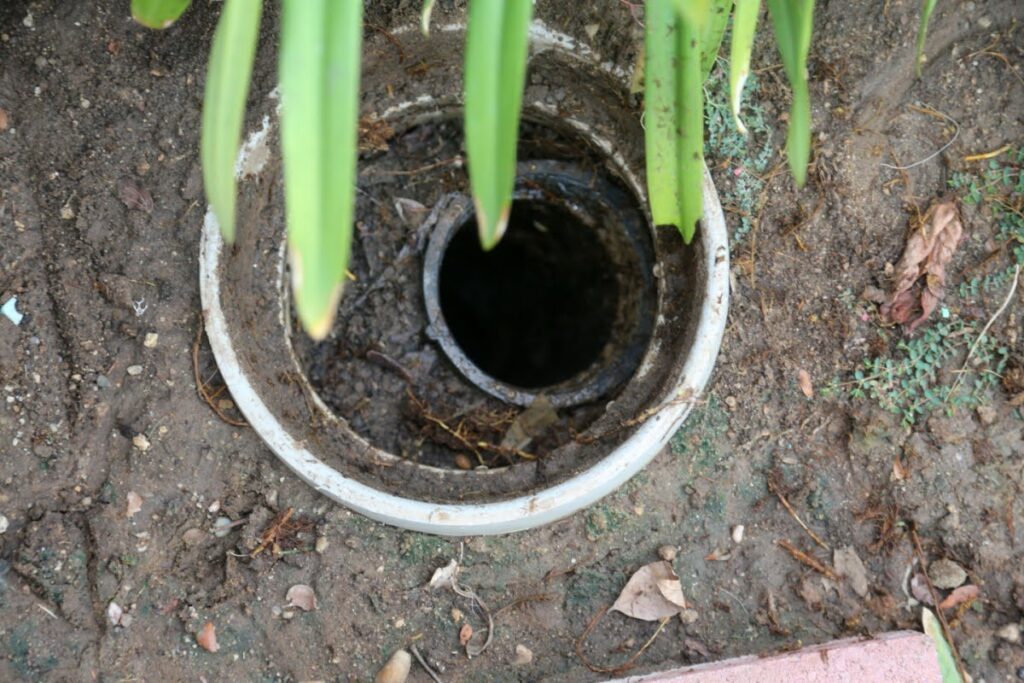 sewer cleanout